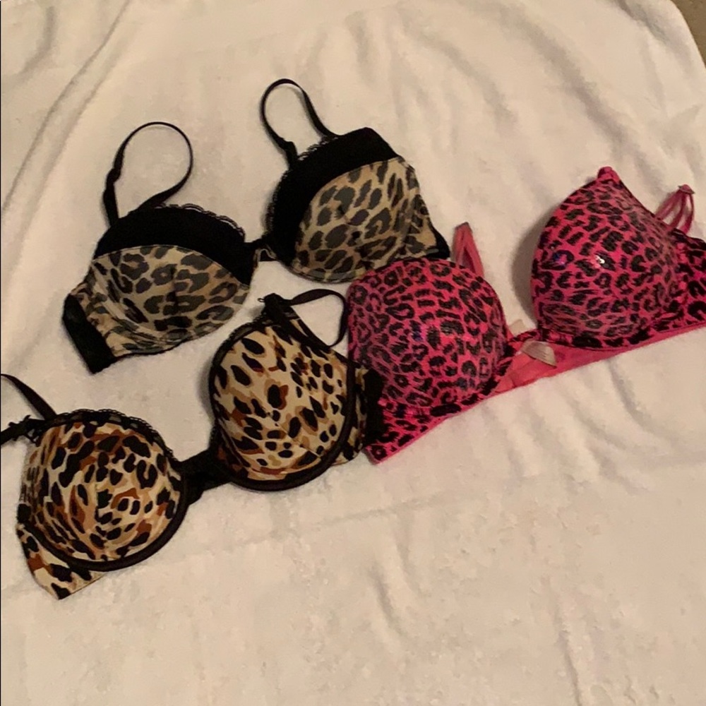VS Leopard bras